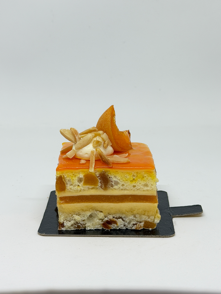 Entremet abricot nougat (1 part)